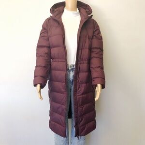 ROOTS Down Fill Winter Coat Puffer Jacket  Lightweight Packable Oversized.Medium